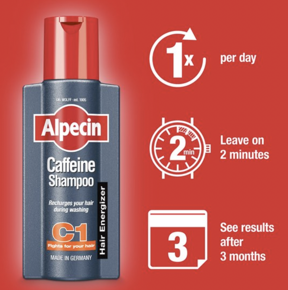 Alpecin Caffeine Shampoo for Hair Loss