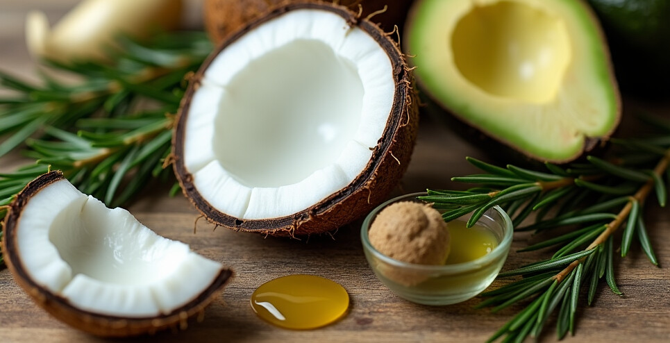 Coconut & Rosemary Oil for Thinning Hair